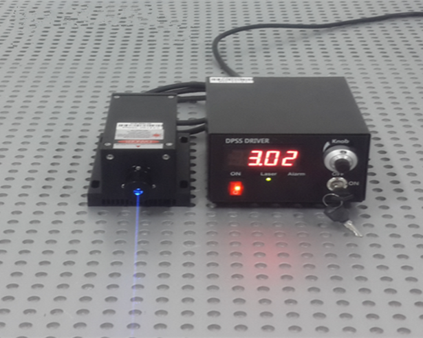 (image for) 473nm DPSS Blue Laser 100mW - Click Image to Close